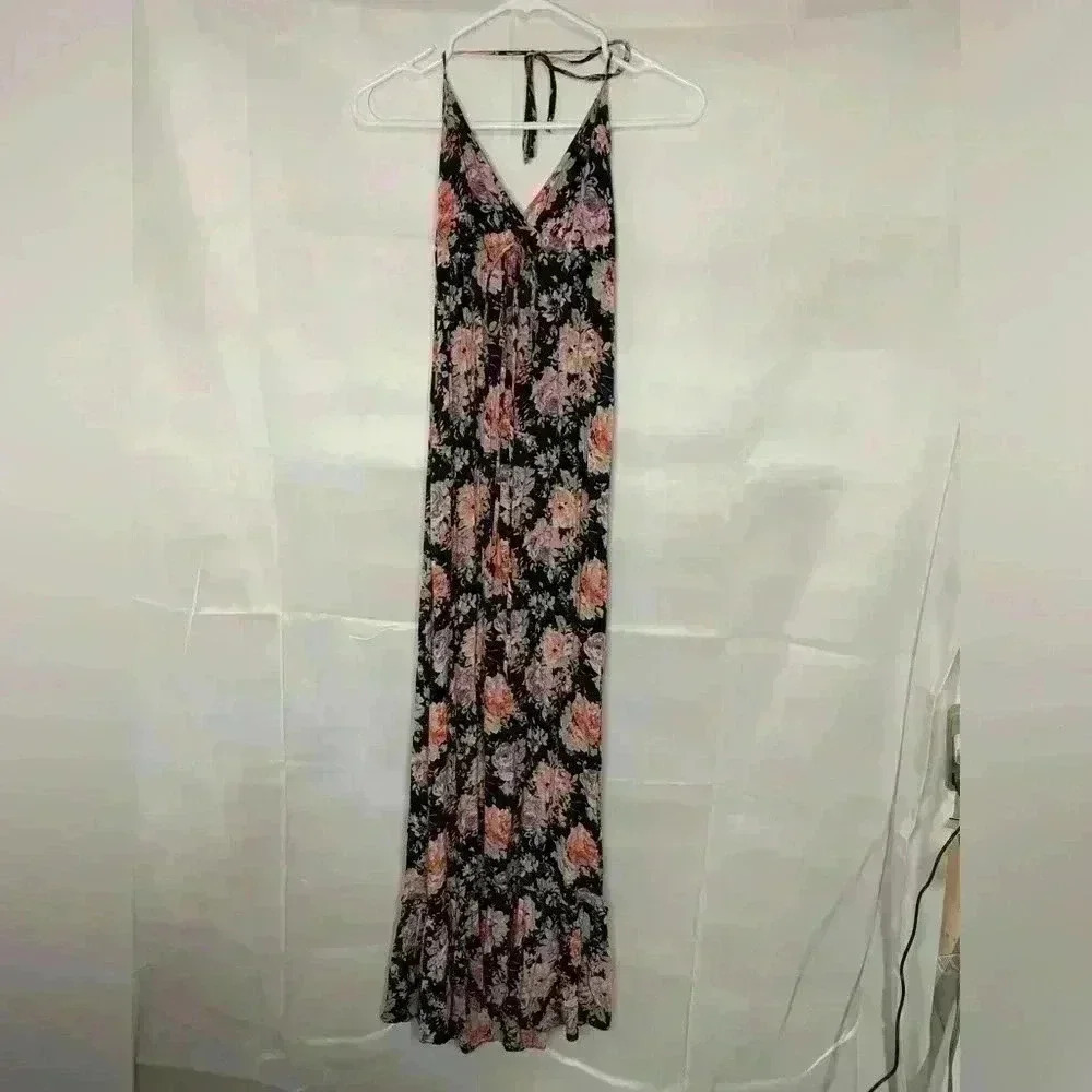 Womens size small blanc noir brand floral dress, #G269